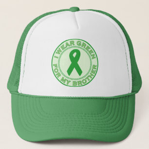 Casquette Je porte le vert pour mon frère