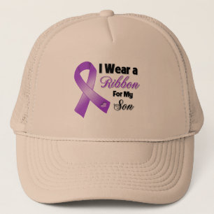 Casquette Je Porte Le Violet Pour Mon Fils