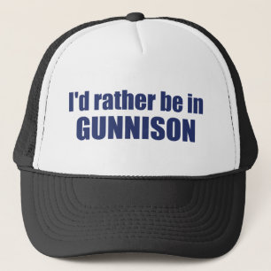 Casquette Je préfère être à Gunnison au Colorado