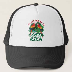 Casquette Je préfère être au Costa Rica Vacation Souvenir