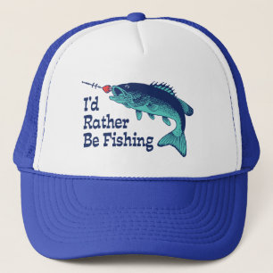 Casquette Je préfère pêcher