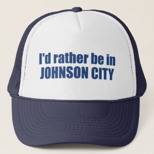 Casquette Je préférerais être à Johnson City Tennessee