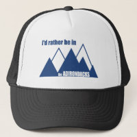 Je Préférerais Être Dans La Montagne Adirondacks