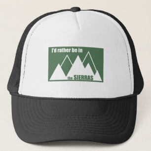 Casquette Je Préférerais Être Dans Les Sierras