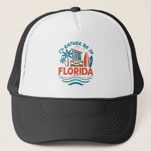 Casquette Je préférerais être en Floride