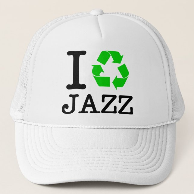 Casquette Je Recycle Le Jazz (Devant)