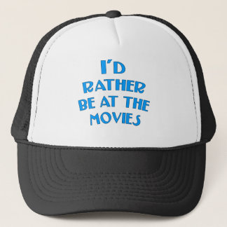 Casquette Je serais plutôt aux films
