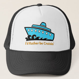 Casquette Je serais plutôt bleu de croisière