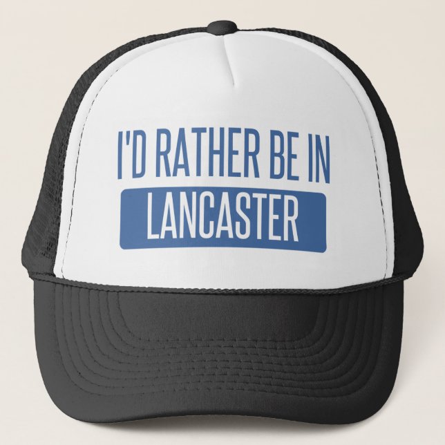 Casquette Je serais plutôt dans la PA de Lancaster (Devant)