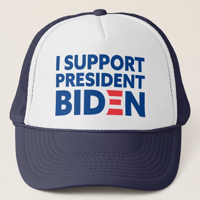 Casquette Je soutiens le président Biden (Devant)