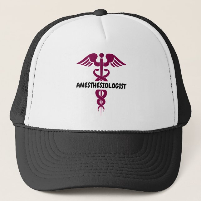 Casquette Je suis anesthésiste (Devant)