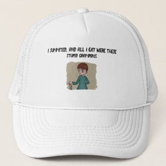 Casquette Je suis arrivé au sommet et tout ce que j'ai obten