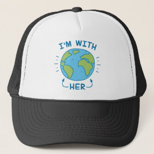 Casquette Je suis avec elle
