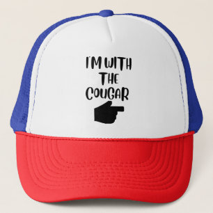Casquette Je suis avec le chapeau de camion Cougar