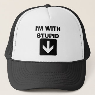 Casquette Je suis AVEC STUPIDE
