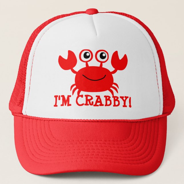 Casquette Je suis Crabby (Devant)
