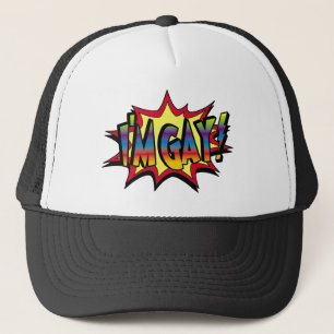 Casquette Je suis Gay Burst