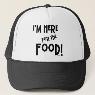 Casquette Je suis ici pour la nourriture !