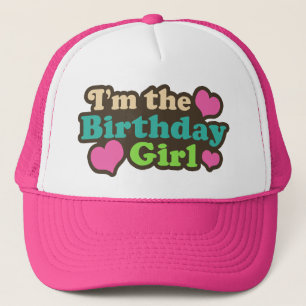 Casquette Je suis la fille d'anniversaire