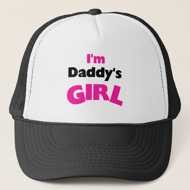 Casquette Je suis la fille du papa (Devant)