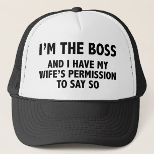 Casquette Je suis la tasse de café du patron
