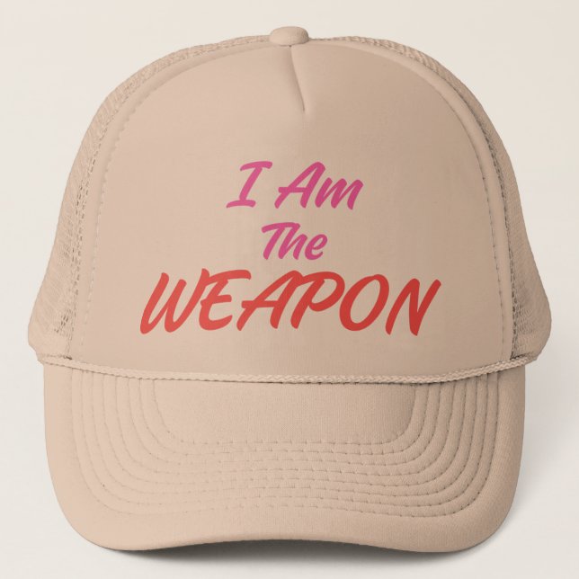 Casquette Je Suis L'Arme, Drôle, Blagues, Sarcastique (Devant)