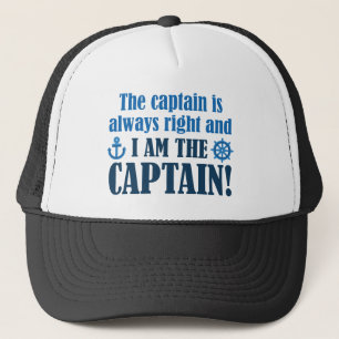 Casquette Je Suis Le Capitaine