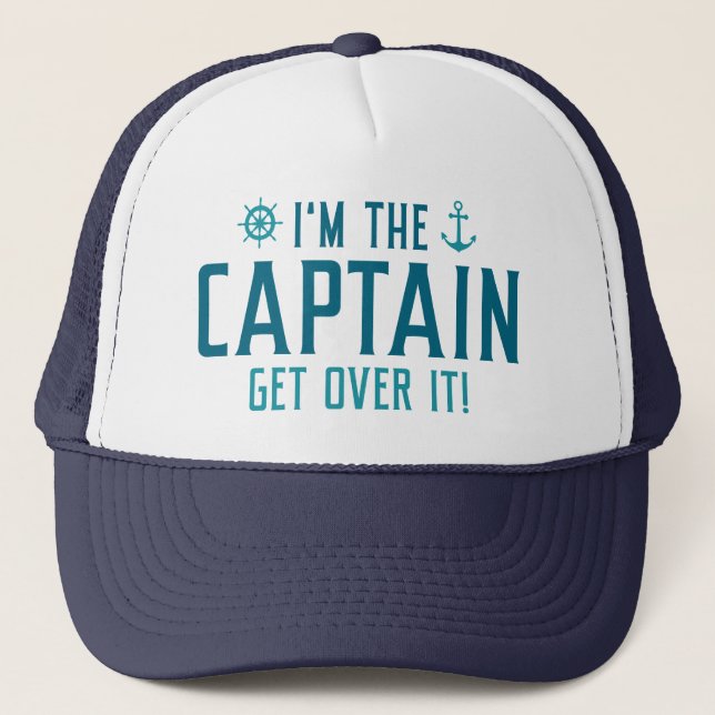 Casquette Je suis le Capitaine s'en va (Devant)