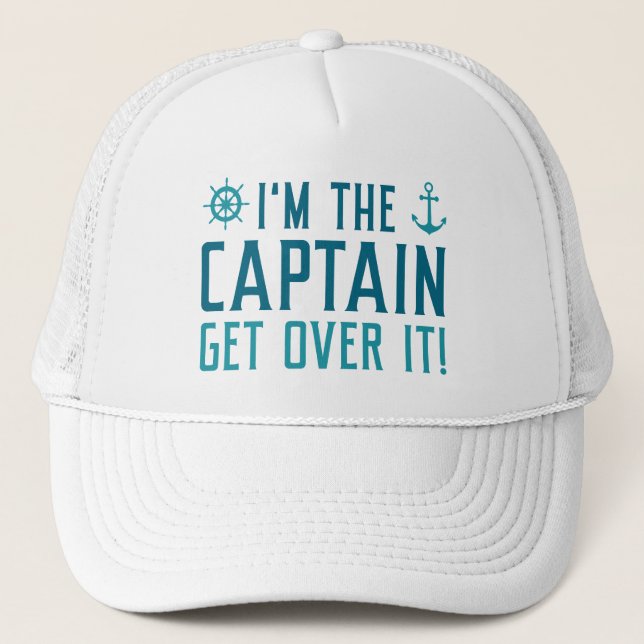 Casquette Je suis le Capitaine s'en va (Devant)