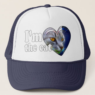 Casquette Je suis le chat