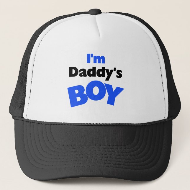 Casquette Je suis le garçon du papa (Devant)