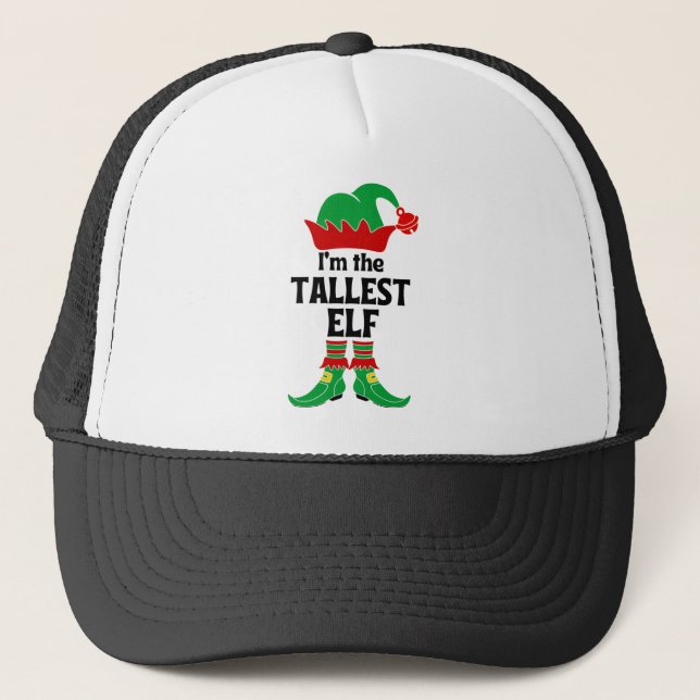 Casquette Je suis le plus grand elfe (Devant)