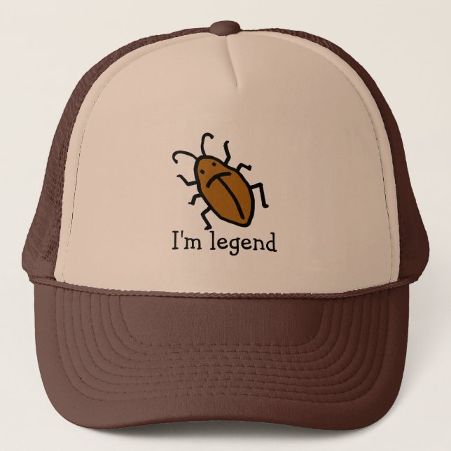 Casquette Je suis légende ! (Devant)