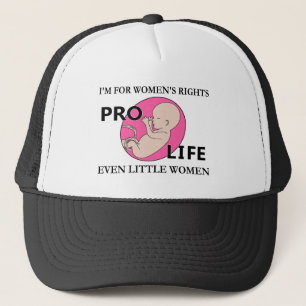 Casquette Je suis pour de petites femmes de droits de la