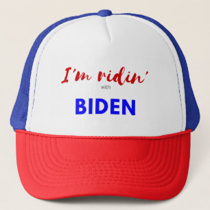 Casquette Je suis Ridin avec Biden