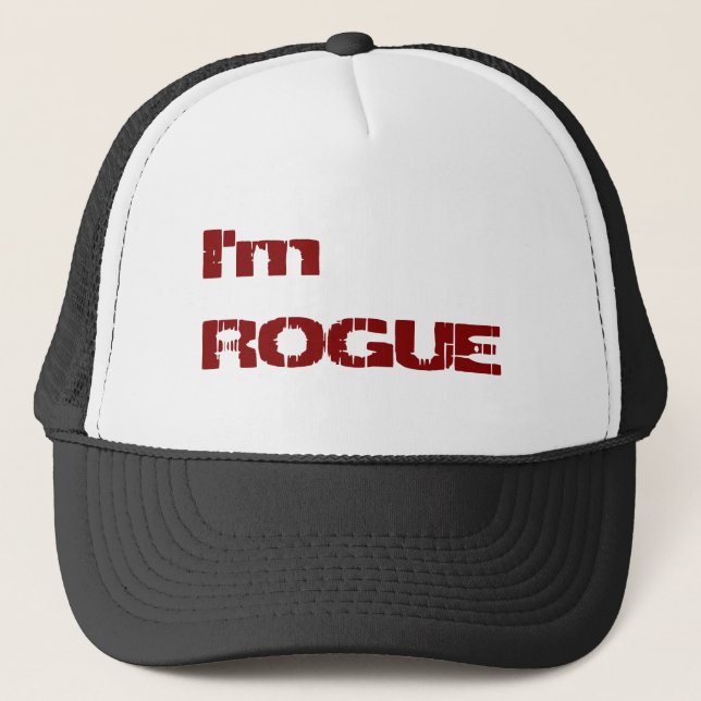 Casquette Je suis ROGUE (Devant)