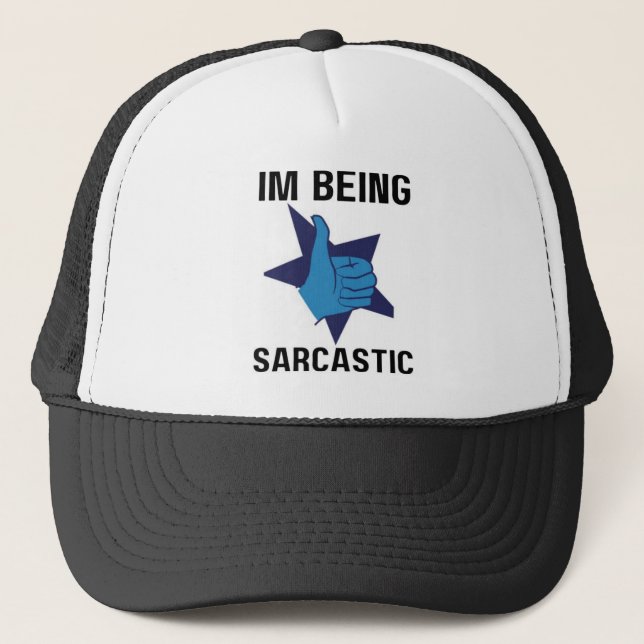 Casquette Je Suis Sarcastique (Devant)