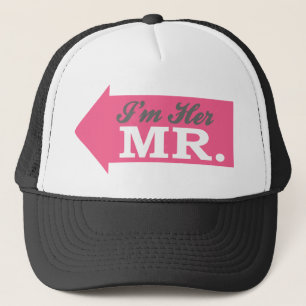 Casquette Je suis son M. (la flèche de roses indien)