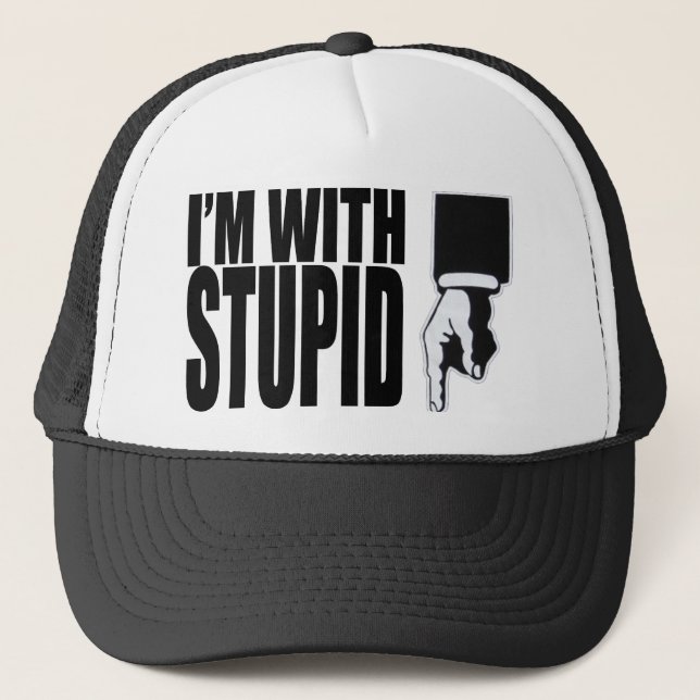 CASQUETTE JE SUIS STUPIDE (CASQUETTE) (Devant)