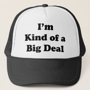 Casquette Je suis un peu gros