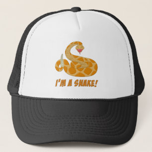 Casquette Je suis un serpent