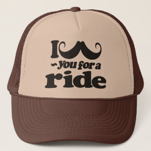 Casquette Je te moustache pour un tour