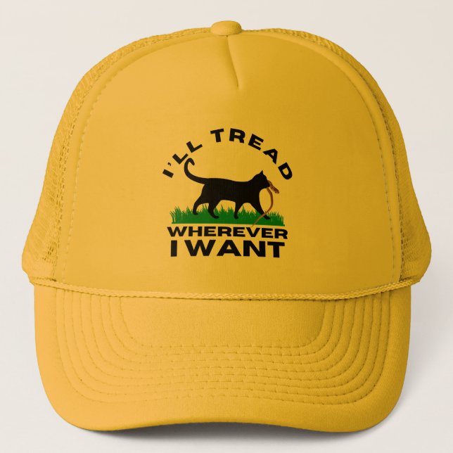 Casquette Je vais filer où je veux (Devant)