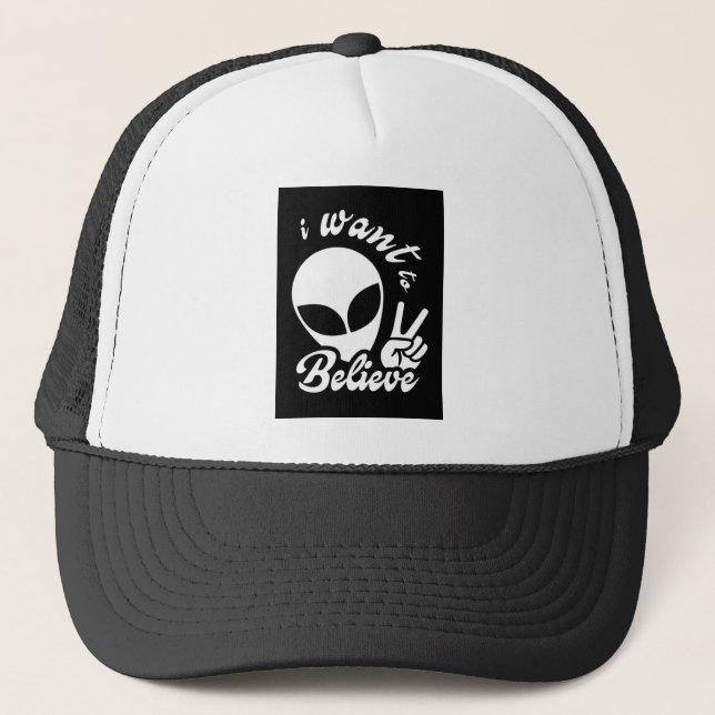 Casquette Je veux croire (Devant)