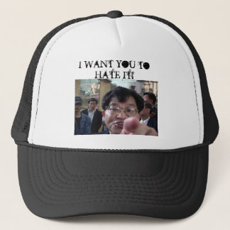 CASQUETTE JE VEUX QUE VOUS LE DÉTESTIEZ !
