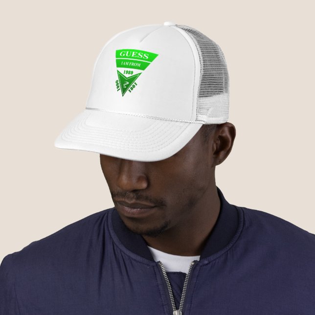 CASQUETTE JE VIENS DE ? 1989 1990 1991. SAMER BRASIL (En situation)