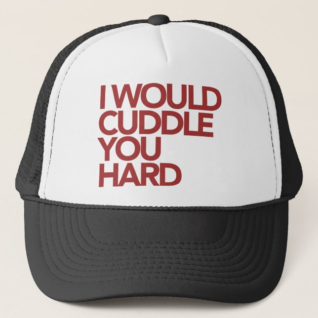 Casquette Je vous caresserais dur (Devant)
