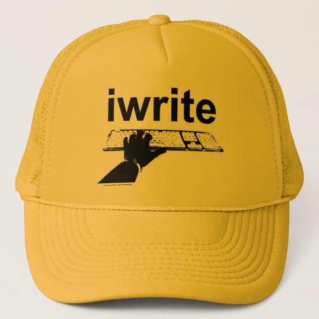 Casquette J'écris Epic Auteur Slogan Bold Design unique (Devant)