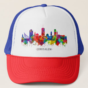 Casquette Jérusalem Israel Skyline