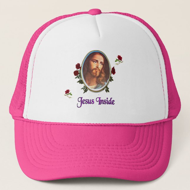 Casquette Jésus à l'intérieur (Devant)